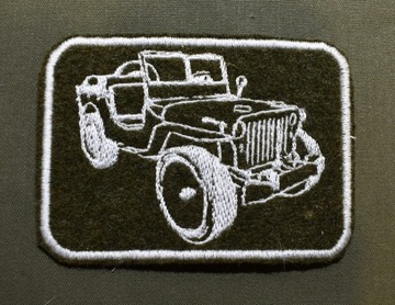 Jeep Willys naszywka