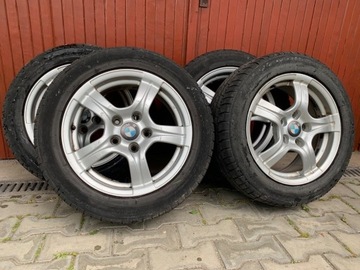 4 x Alufelgi BMW - Rozmiar 16 z oponami 205/55