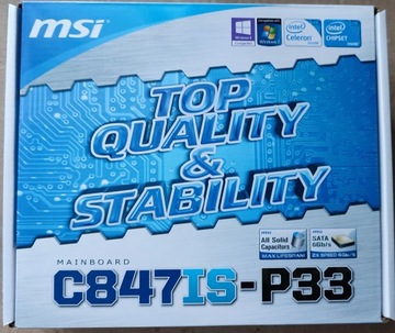 Płyta główna MSI z procesorem Intel