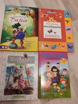 ZESTAW 4 książek dla dzieci!