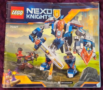 LEGO Nexo Knights 70327 używane, (bez 1 ludzika).
