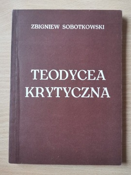 Teodycea Krytyczna Sobotkowski