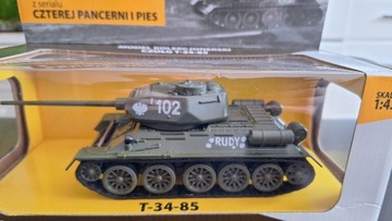 Czołg T-34-85 RUDY 102 1:43