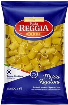 Makaron Reggia Mezzi Rigatoni rurka 500g