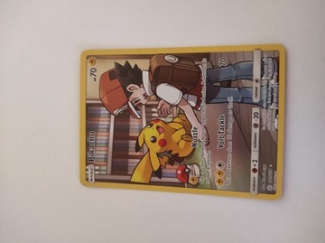 Karta Pokemon Red & Pikachu Full Art