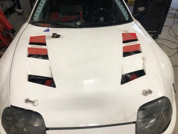 Toyota Supra MK4 maska z wlotami lekka laminat