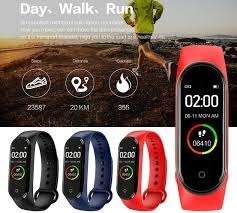 Smartband M4 kolory 