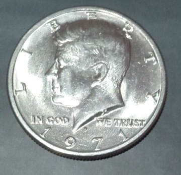 USA HALF DOLLAR 1971