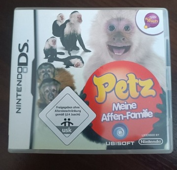 Petz my monkey Family Nintendo DS stan bdb