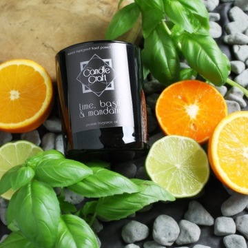 Candle Craft - Lime basil & mandarin -  świeca 