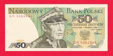 Banknot 50 zł - Karol Świerczewski - Stan I
