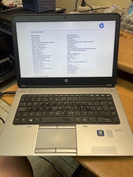 Laptop Hp 640 G1 Intel Core i3 2,4GhZ 