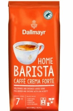 12 x 1kg Dallmayr Home Barista Caffe Crema forte