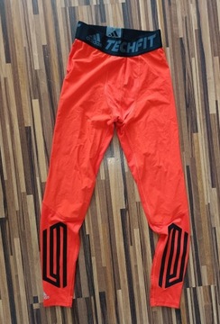 damskie legginsy getry Adidas Techfit Running r.XS