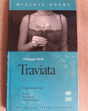 Wielkie opery. Giuseppe Verdi Triaviata Dvd+cd