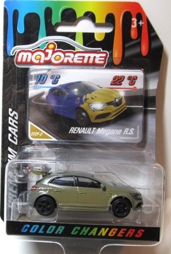 MAJORETTE-RENAULT MEGANE R.S.-ZMIENIA KOLOR