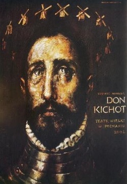  Plakat Wiesław Grzegorczyk Don Kichot