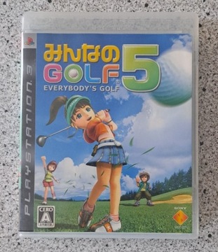 Gra Minna no Golf 5, PS3, import Japonia