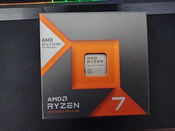 Procesor AMD RYZEN 7800X3D Nowy