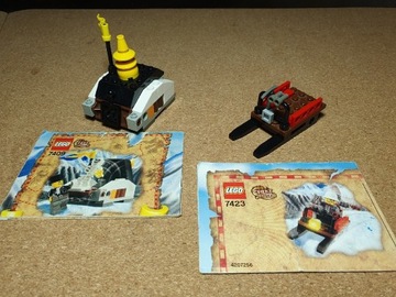 Lego Orient Expedition 7409 7423 Sanki, Grobowiec