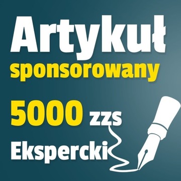 Copywriting Artykuł sponsorowany (x3), ekspercki