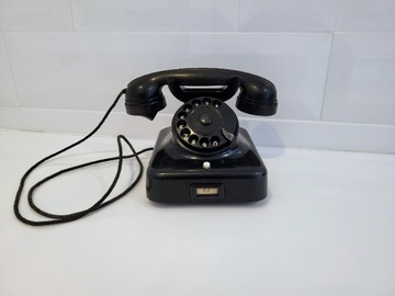 Telefon RFT W38 305 antyk retro gadżet tarczowy