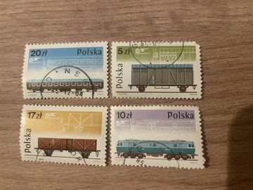 Znaczki 1985 H. Chyliński PKP koleje
