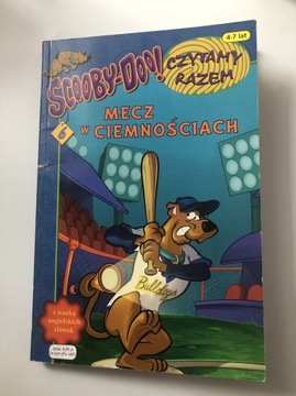 Książka Mecz w ciemnościach scooby-doo