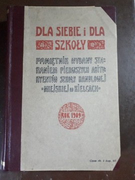 Kielce Szkoła Handlowa pamiętnik 1909