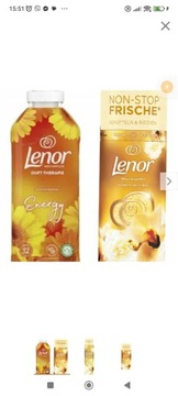 LENOR Perełki  Golden Orchidea i płyn do płukania 