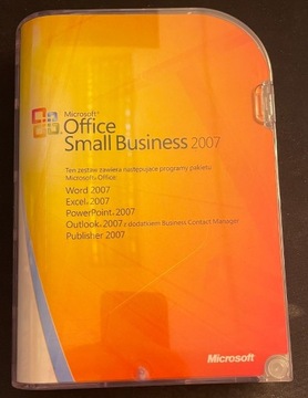 Microsoft Office Small Business 2007 PL BOX