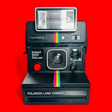 Polaroid Instant 1000 DeLuxe Polatronic 1 flash 1