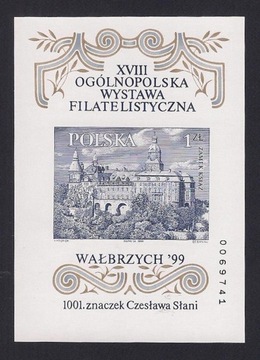 Blok 166 A XVIII OWF Wałbrzych 99. 1999