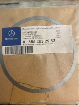 PODKŁADKA DYSTANSOWA A 656 283 29 52 MERCEDES OEM