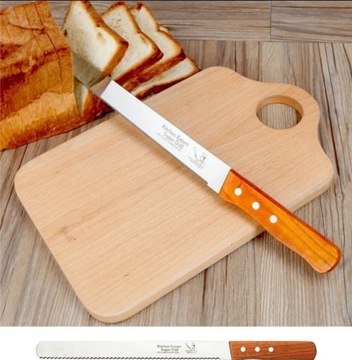 Nóż ząbkowaty spody chleb ciasta 48 cm.