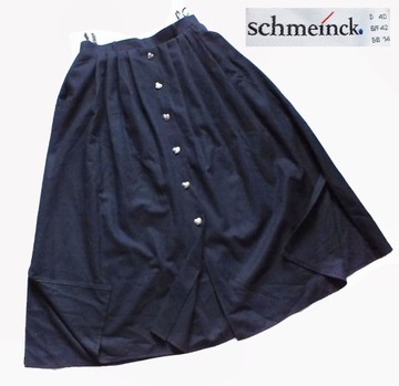 Schmeinck retro spódnica z wełna/kaszmir r.40