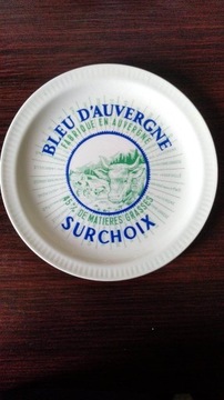 TALERZYKI Z PORCELANY NA SER 3X fromages de france