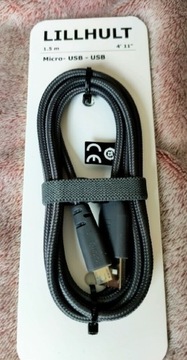 Kabel micro USB 1,5m Ikea 