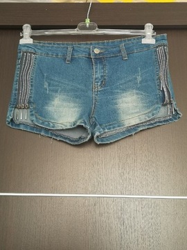 Nowe szorty xl 42 jeansy bez metki 