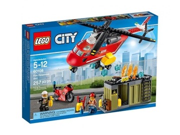 LEGO City 60108 Helikopter strażacki