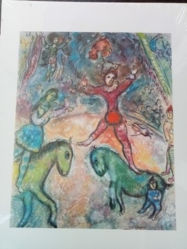 Marc Chagall - Cirque et jongleurs