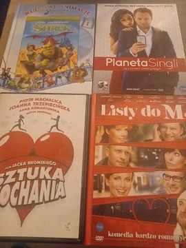 Zestaw 7 filmów na DVD komedie polskie i nie tylko