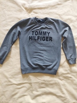 Bluza tommy hilfiger szara 10-12 lat