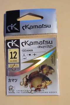 Haczyk KAMATSU ISEAMA E GRIP K-006 rozm.12 10szt