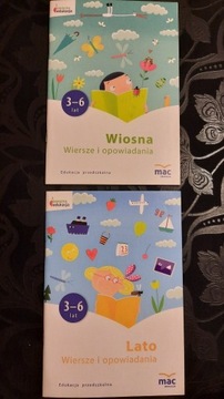 Wiersze i opowiadania Wiosna Lato 3-6 lat