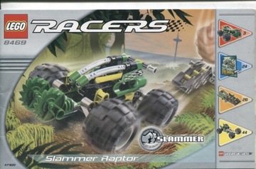 LEGO RACERS nr 8469 - SLAMMER RAPTOR