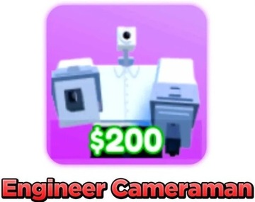 ENGINEER CAMERAMAN - TOILET TOWER DEFENSE+GRATIS