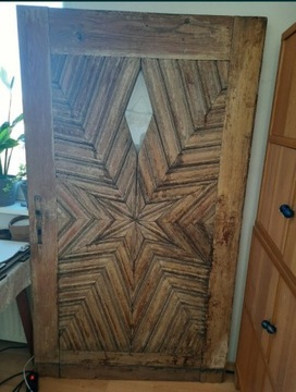 Drzwi przedwojenne drewniane 