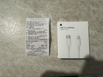 Original Cable USB-C to Lightning 1 m.