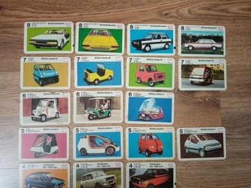 Karty Piatnik 4225 City Cars -- 1973 miejskie